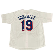 Juan Gonzalez Signed Auto Autographed Texas Rangers Jersey JSA COA0