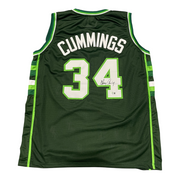Terry Cummings Signed Milwaukee Bucks Custom Jersey Beckett Witness BAS COA0