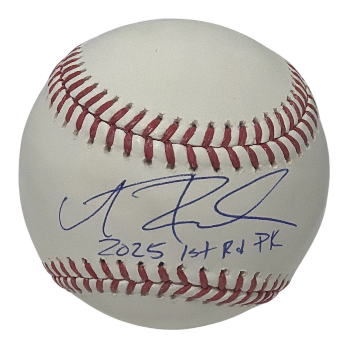 Andrew Fischer Signed ROMLB Baseball w/ 2025 1st RD Pick JSA Witness COA0