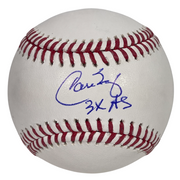 Carlos Baerga Signed ROMLB Baseball w/ 3x AS Beckett Witness BAS COA0