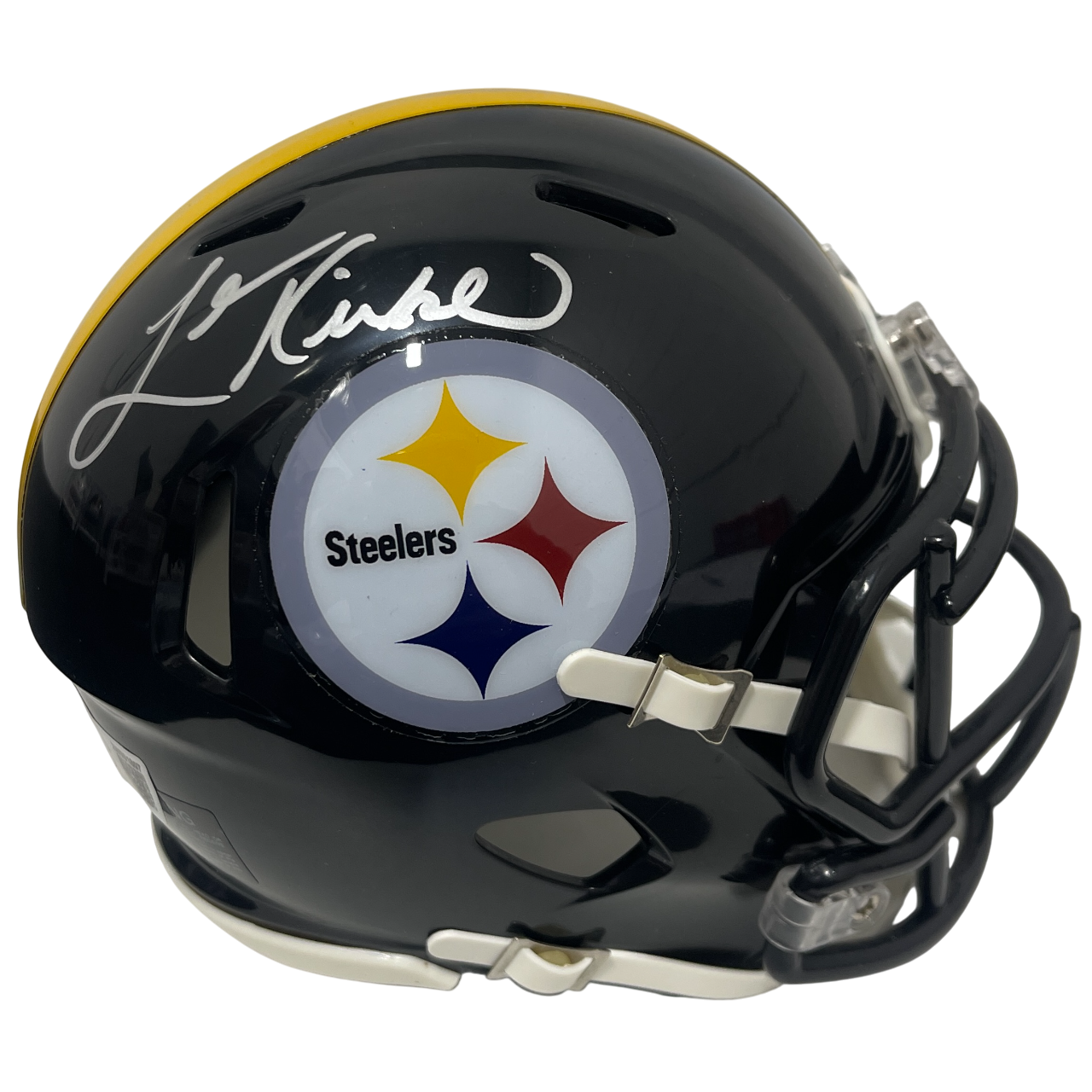 Levon Kirkland Signed Pittsburgh Steelers Speed Mini Helmet Beckett Wit BAS COA0