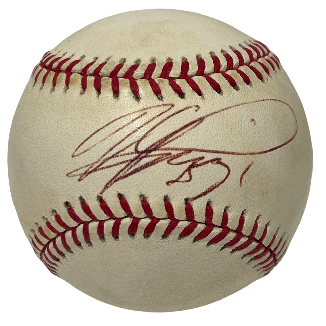 Mike Piazza Signed Rawlings National League Baseball New York Mets JSA COA G0