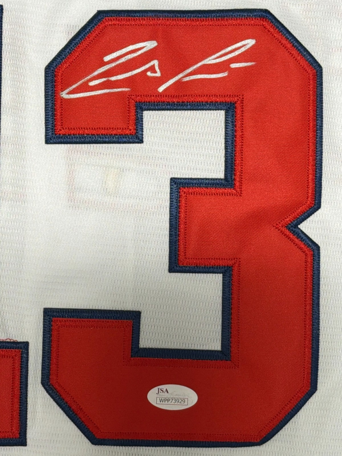 Ronald Acuna Jr Signed Autographed Atlanta Braves Majestic Jersey JSA Wit COA1