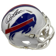 Doug Flutie Signed Autographed Buffalo Bills Speed Mini Helmet JSA Witness COA0