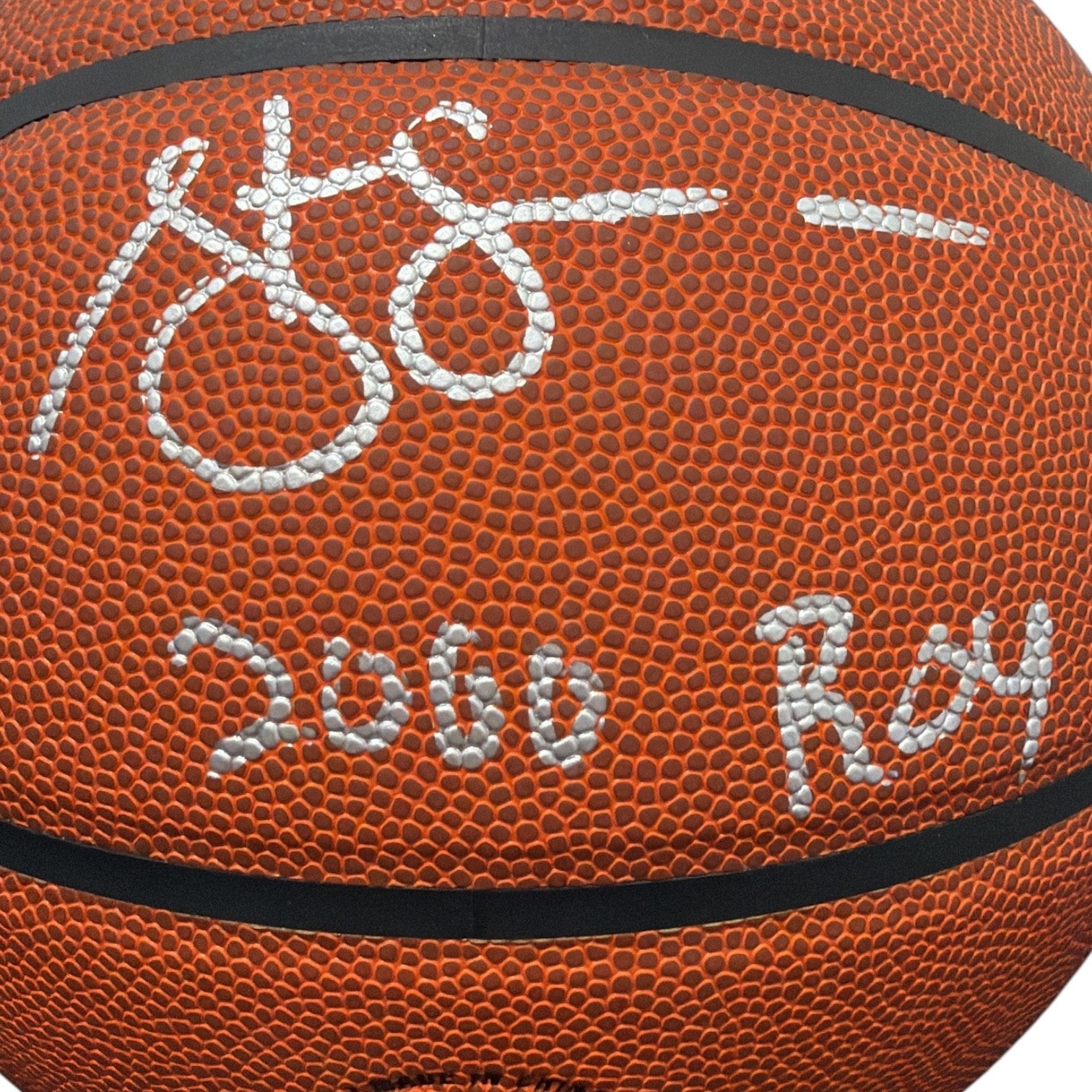 Steve Francis Signed Houston Rockets Wilson NBA Basketball w/ 2000 ROY JSA W COA1