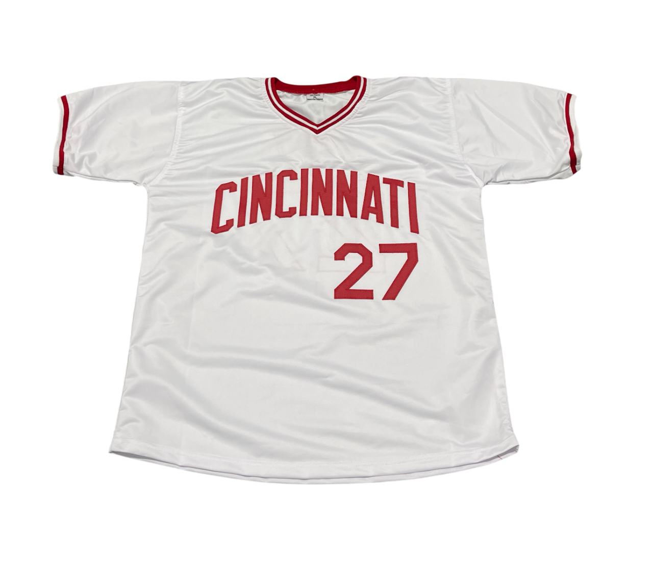 Jose Rijo Signed Cincinnati Reds Custom Jersey Beckett Witness BAS COA2