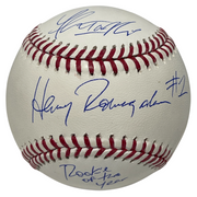 Thomas Ian Nicholas Signed ROMLB Baseball w/ 2 Ins Beckett Witness BAS COA0