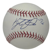 Kyle Tucker Signed Autographed ROMLB Baseball w/ 1st RD JSA COA Astros Dodgers0