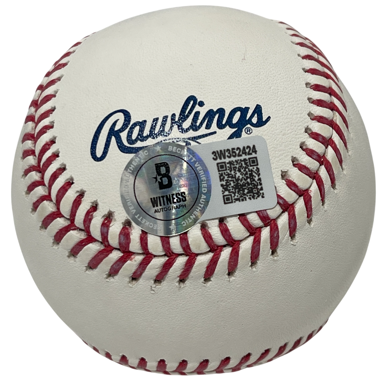 Jack Morris Signed Rawlings HOF Baseball w/ HOF 2018 Beckett Witness BAS COA1