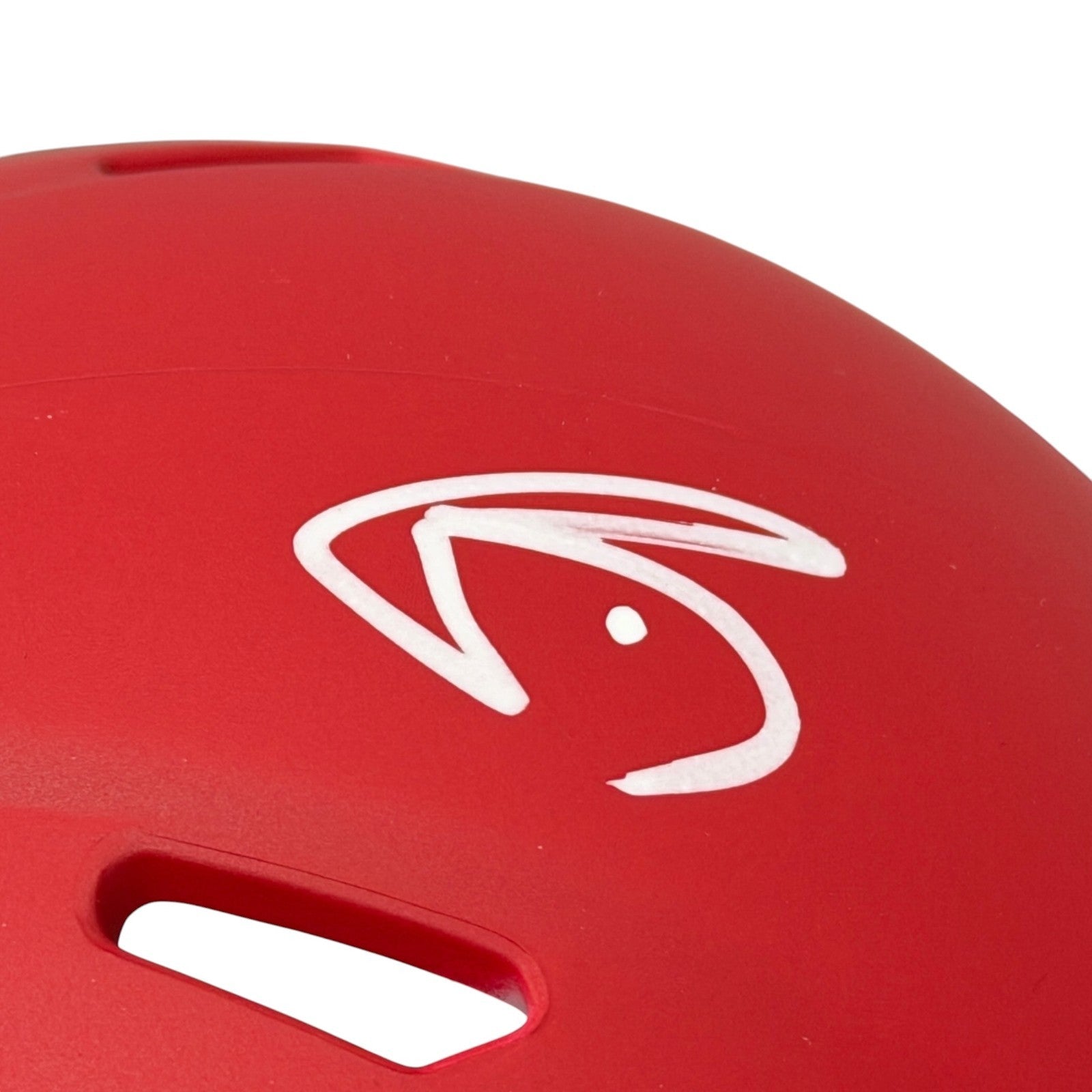 Andre Rison Signed Atlanta Falcons Rave Mini Helmet JSA Witness COA1