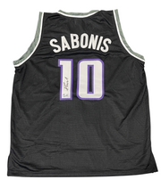 Domantas Sabonis Signed Sacramento Kings Custom Jersey Beckett Witness BAS COA0