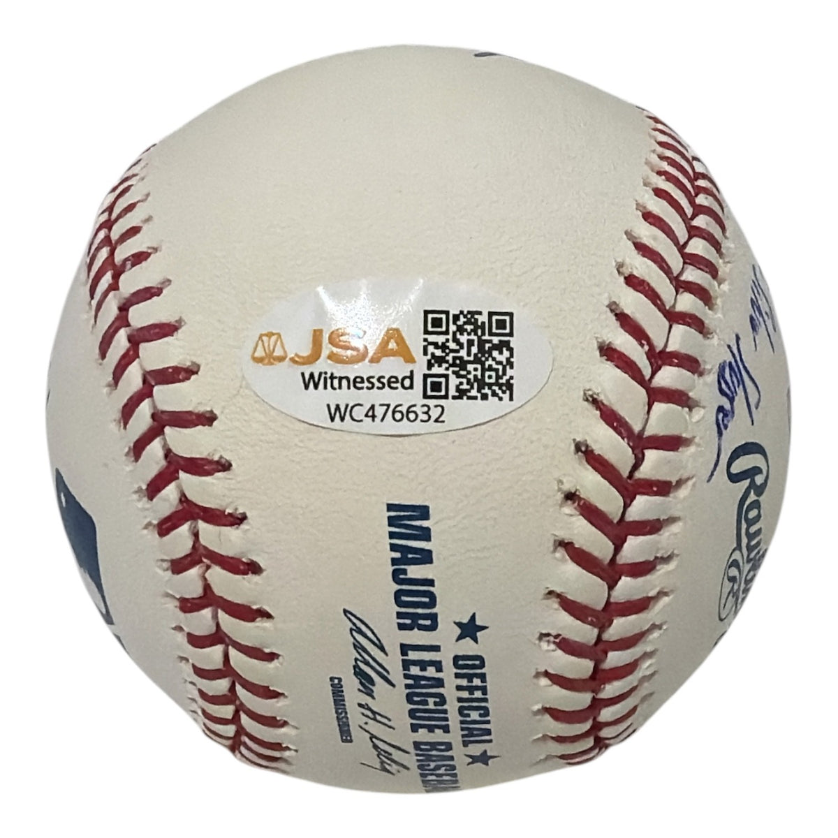 Doc Gooden Signed Autographed ROMLB Baseball w/ 8 Stat Insc JSA Witness COA5