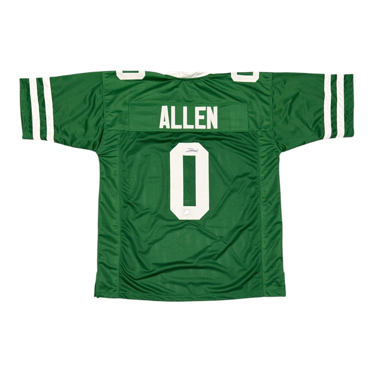 Braelon Allen Signed New York Jets Custom Jersey Beckett Witness BAS COA0