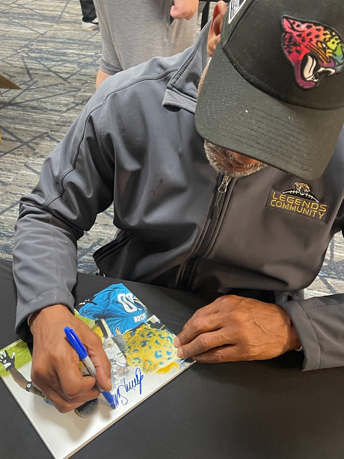 Jimmy Smith Signed Jacksonville Jaguars 8x10 Photo Beckett Witness BAS COA #21