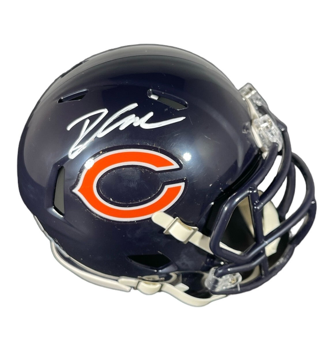 D'Andre Swift Signed Autographed Chicago Bears Mini Helmet JSA WITNESS COA0