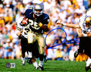 Raghib Rocket Ismail Signed Notre Dame 8x10 Photo Beckett Witness BAS COA #20