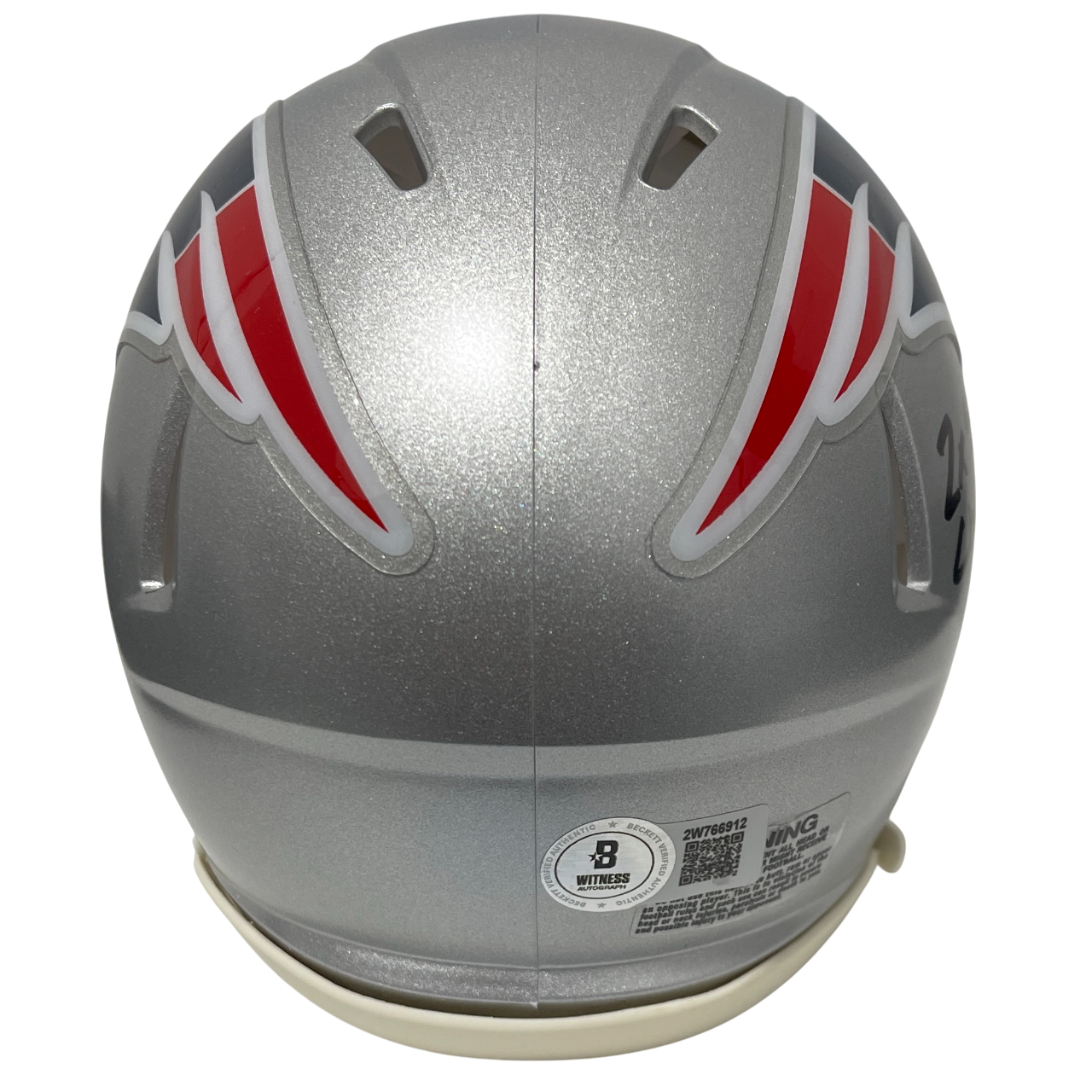 Rob Ninkovich Signed Patriots Speed Mini Helmet w/ 2x SB Champ Beckett W BAS COA3