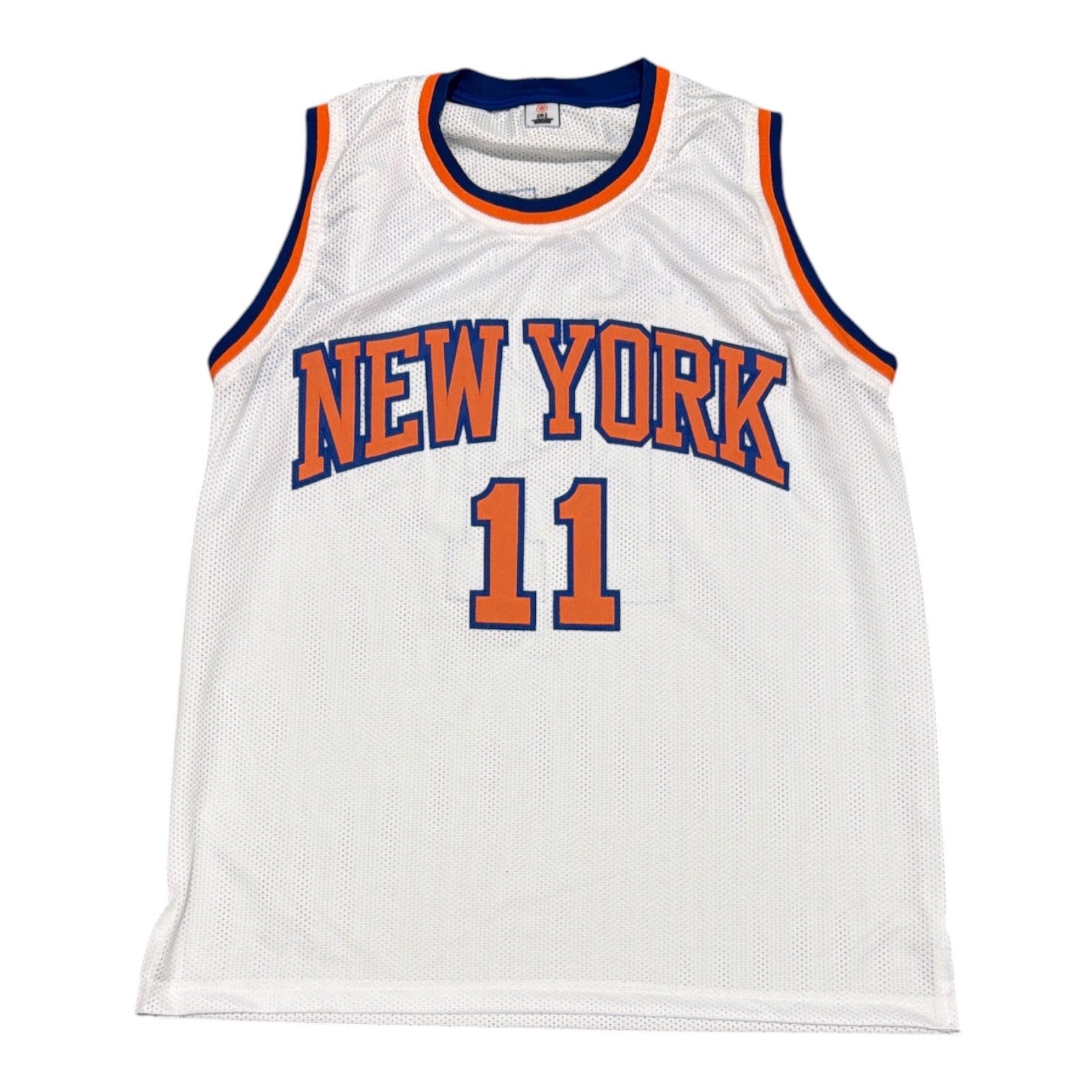 Bob McAdoo Signed New York Knicks Custom Jersey w/ HOF 2000 JSA Witness COA2