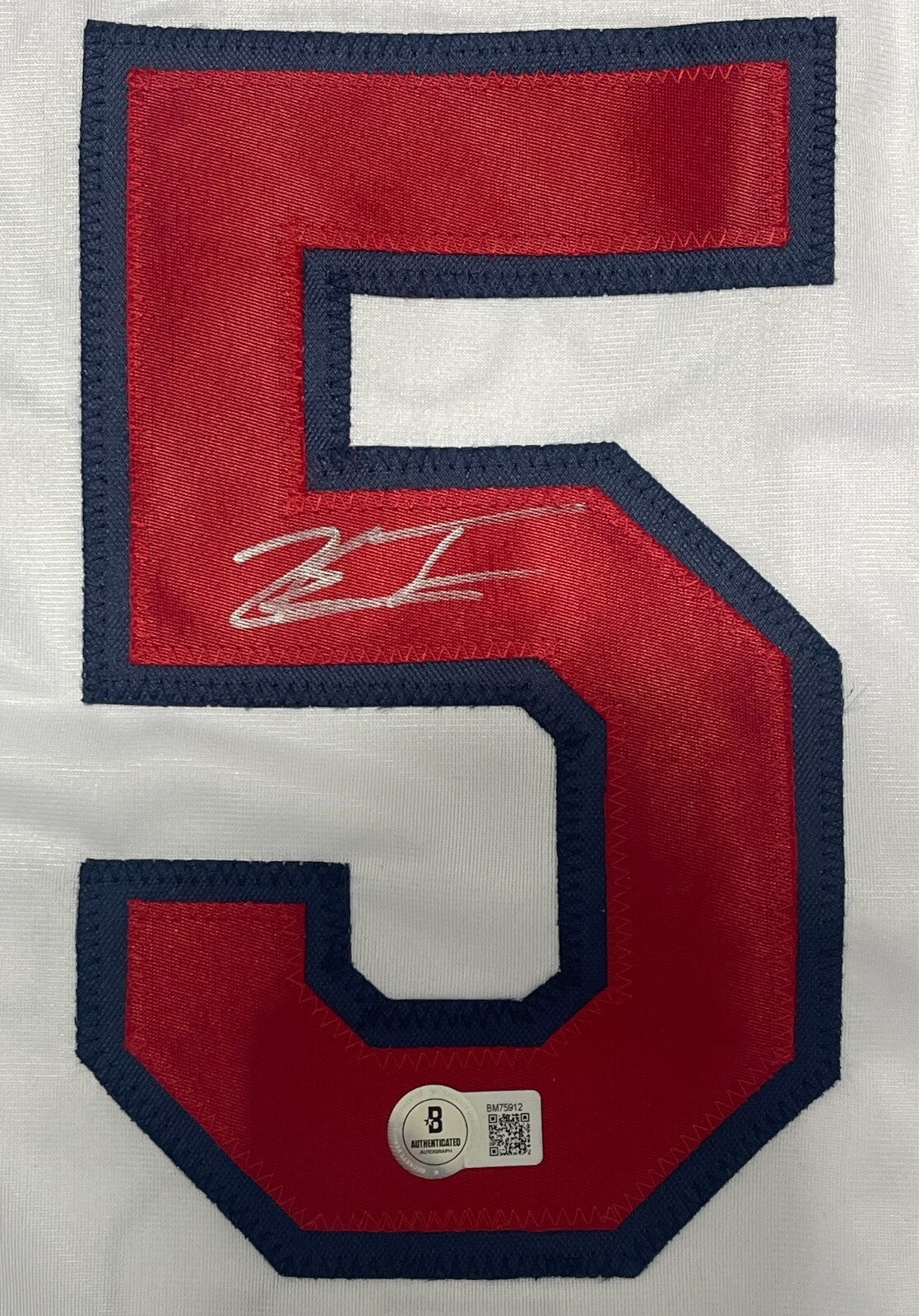 Zach Thompson Signed St Louis Custom Jersey Beckett BAS COA1