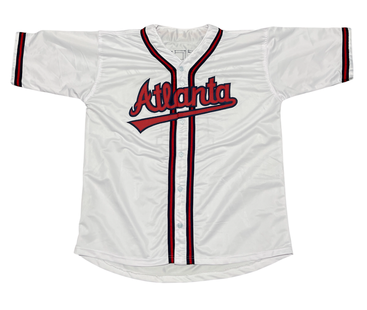Gary Sheffield Signed Atlanta Braves Custom Jersey Beckett Witness BAS COA2