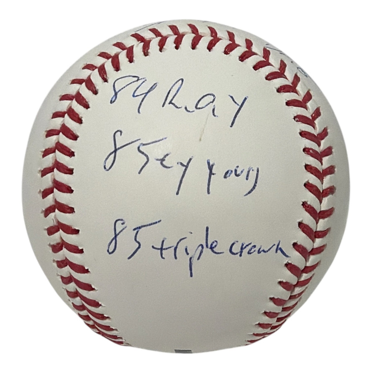 Dwight "Doc" Gooden Signed ROMLB Baseball w/ 5 Insc JSA Witness COA Mets2