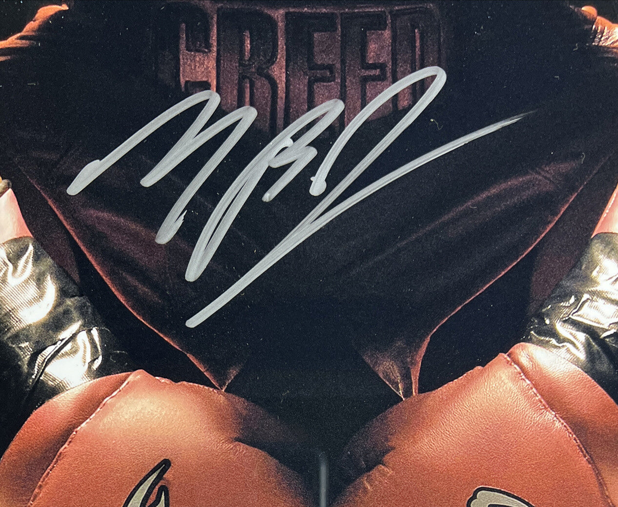 Michael B Jordan Signed Framed 16x20 Photo Creed Beckett Witness BAS COA B1