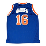 John Warren Signed New York Knicks Custom Jersey w/ 1970 NBA Champs JSA Wit COA0