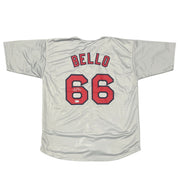 Brayan Bello Signed Boston Red Sox Custom Jersey w/ #66 Beckett Witness BAS COA0