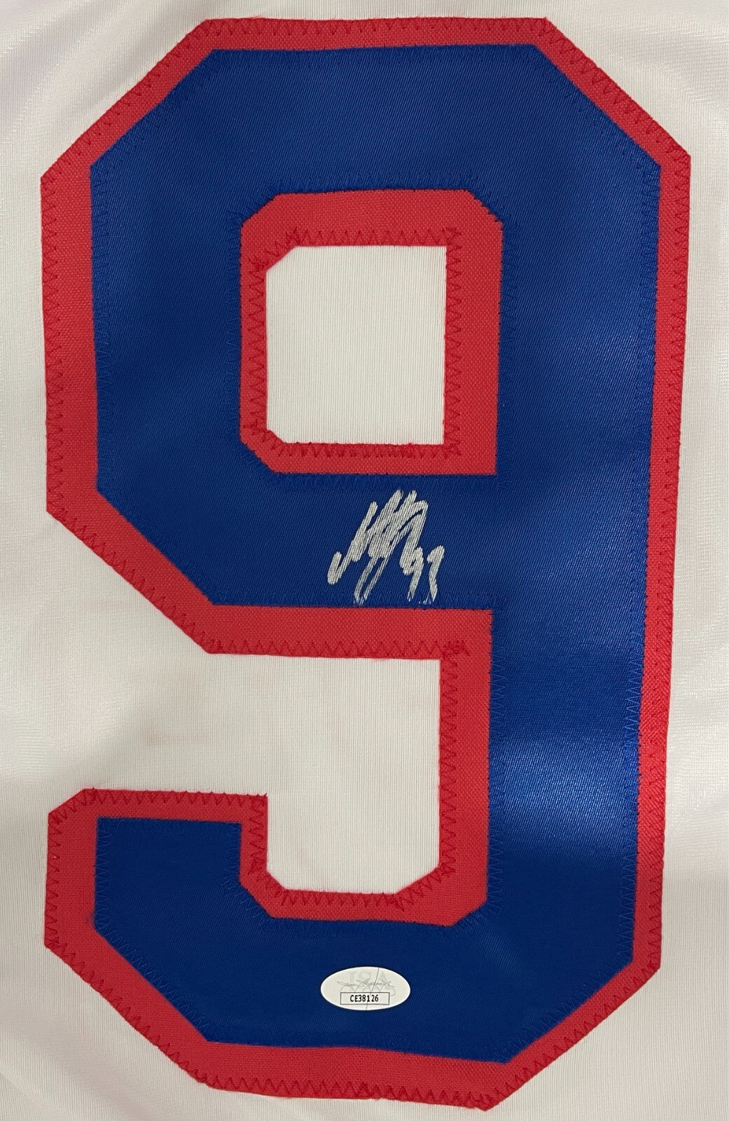 Mika Zibanejad Signed Autographed New York Rangers Custom Jersey JSA COA1