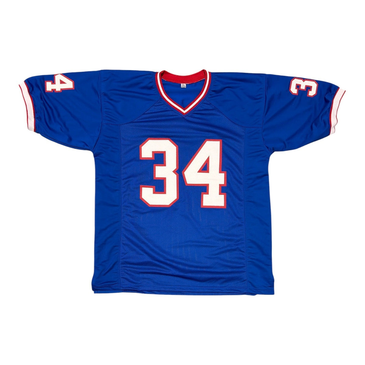 Thurman Thomas Signed Autographed Buffalo Bills Custom Jersey JSA Witness COA2