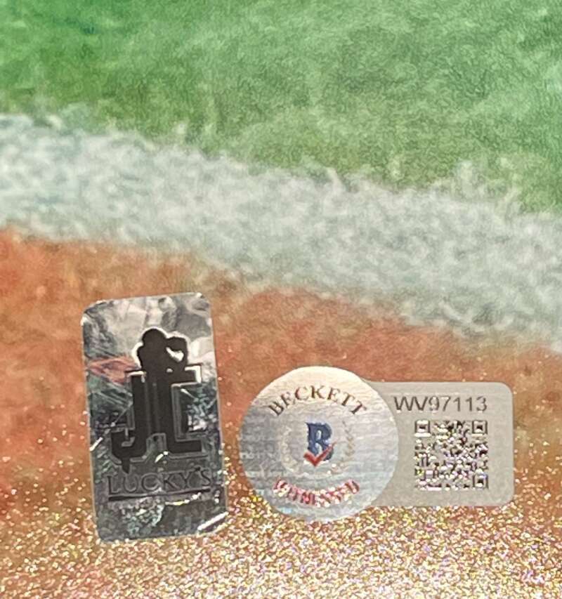 JC Jackson Signed Auto Autographed 16x20 Photo Pro Bowl BAS COA Patriots2