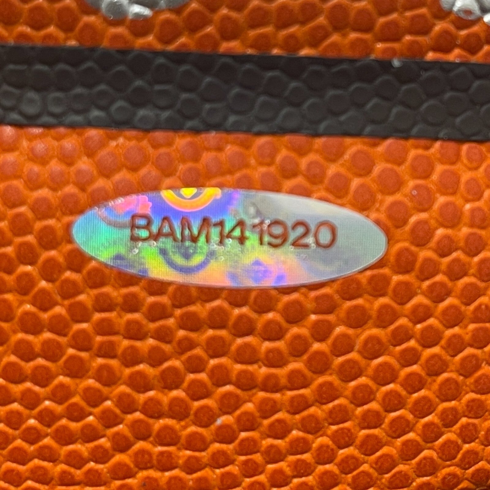 Emoni Bates Signed Nike Elite Basketball 1/50 Memphis Nation Upper Deck UDA COA3