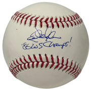 Dave Magadan Signed Autographed ROMLB Baseball w/ 86 WSC Insc JSA Witness COA0