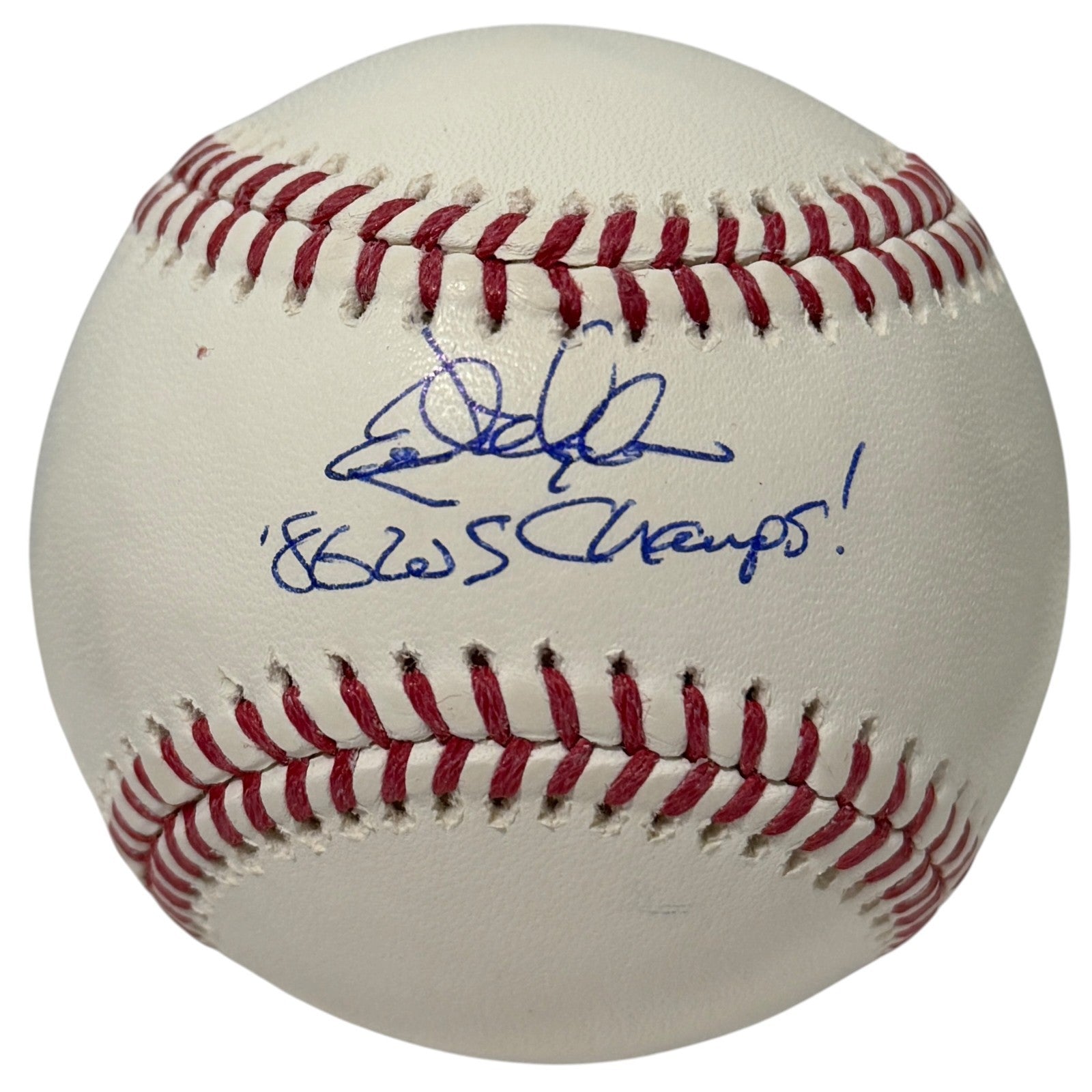 Dave Magadan Signed Autographed ROMLB Baseball w/ 86 WSC Insc JSA Witness COA0