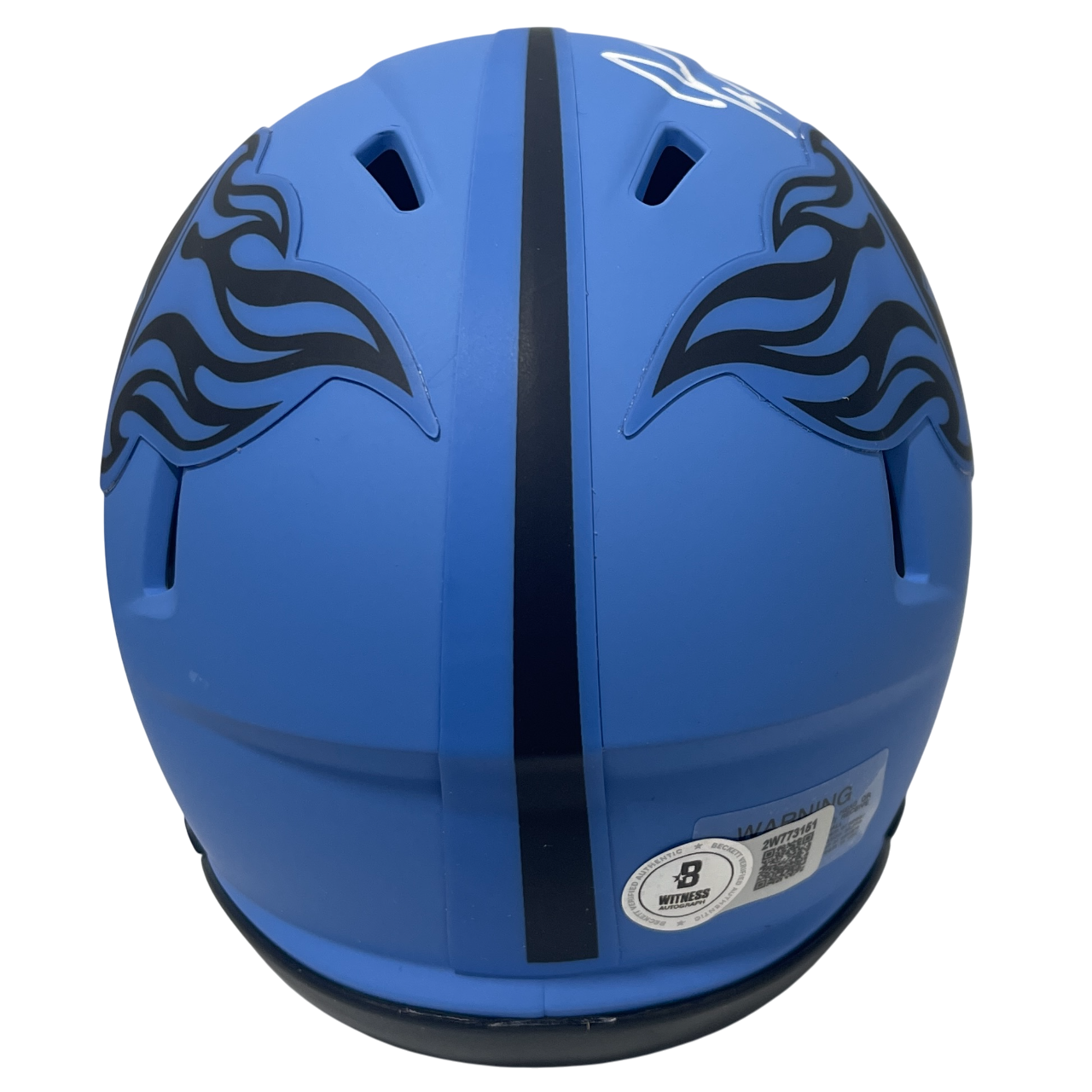 Jevon Kearse Signed Tennessee Titans Rave Mini Helmet Beckett Witness BAS COA2