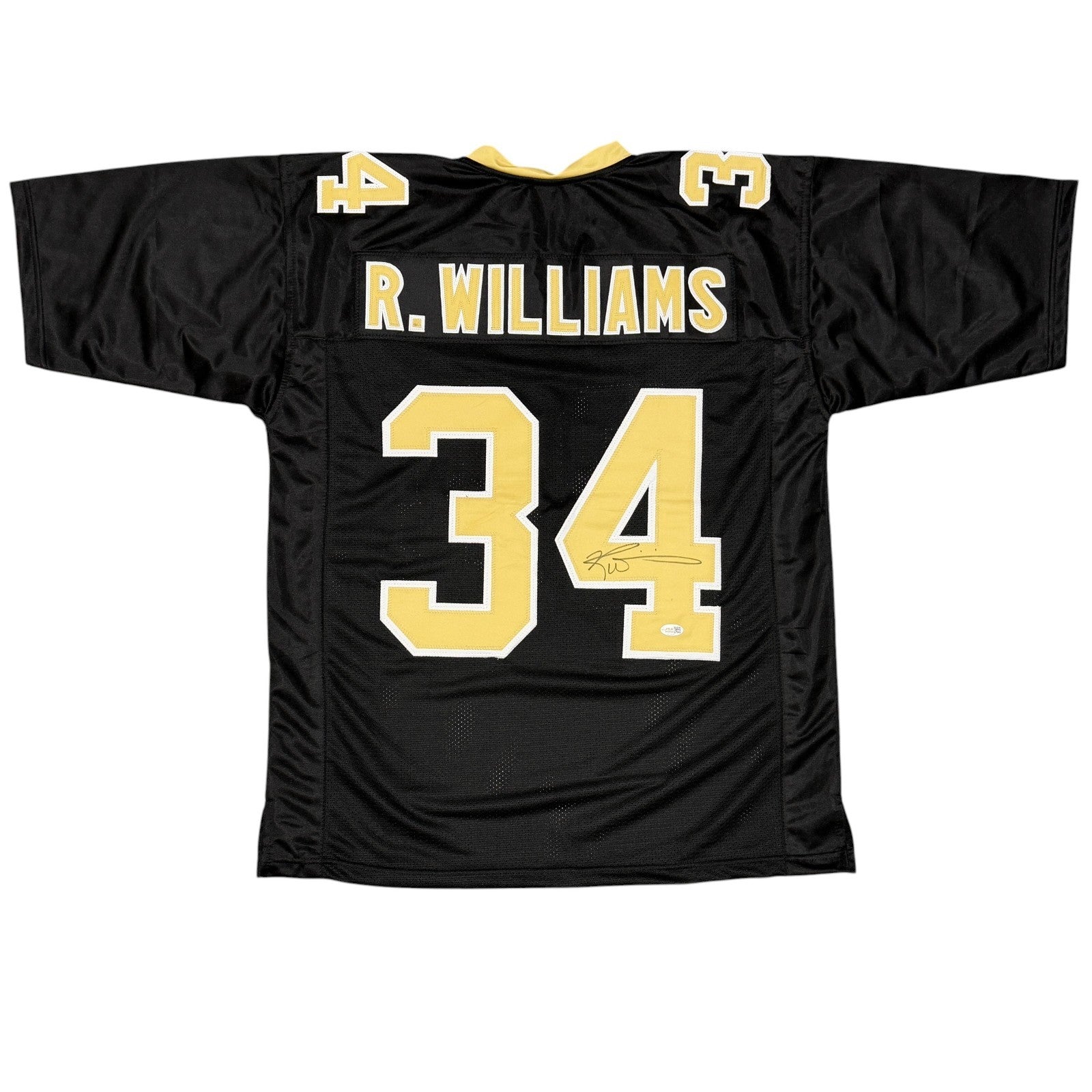 Ricky Williams Signed New Orleans Saints Custom Jersey JSA Witness COA0