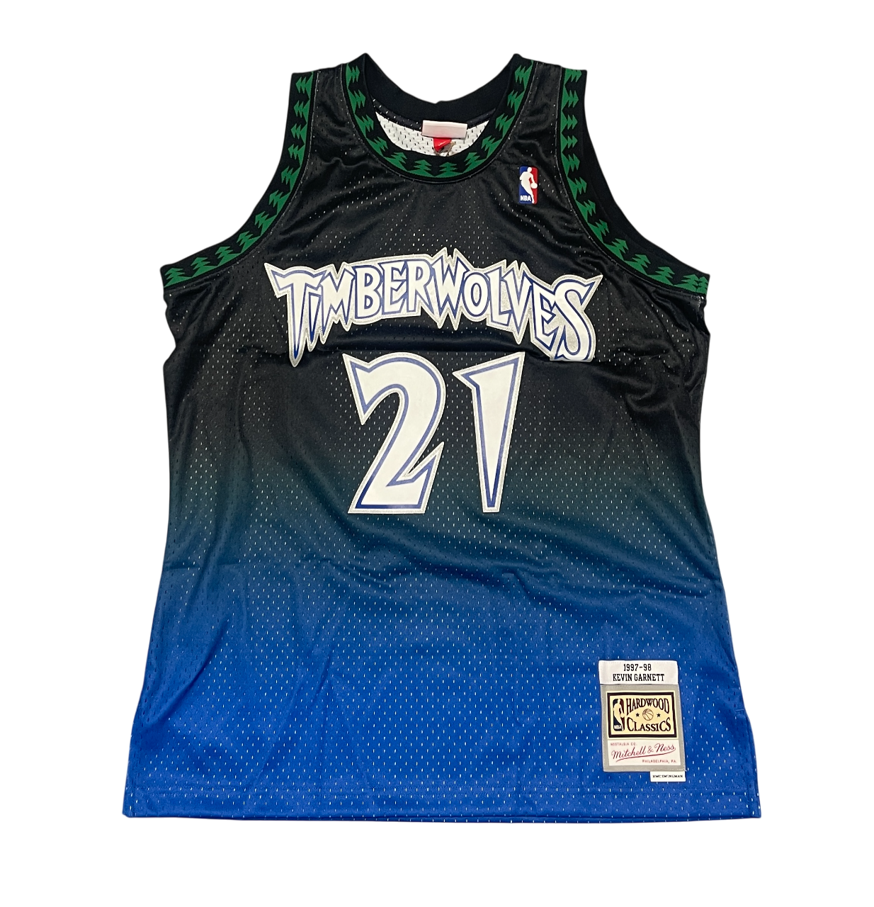 Kevin Garnett Signed Auto M&N Swingman Timberwolves Jersey w/ HOF 2020 PSA COA2
