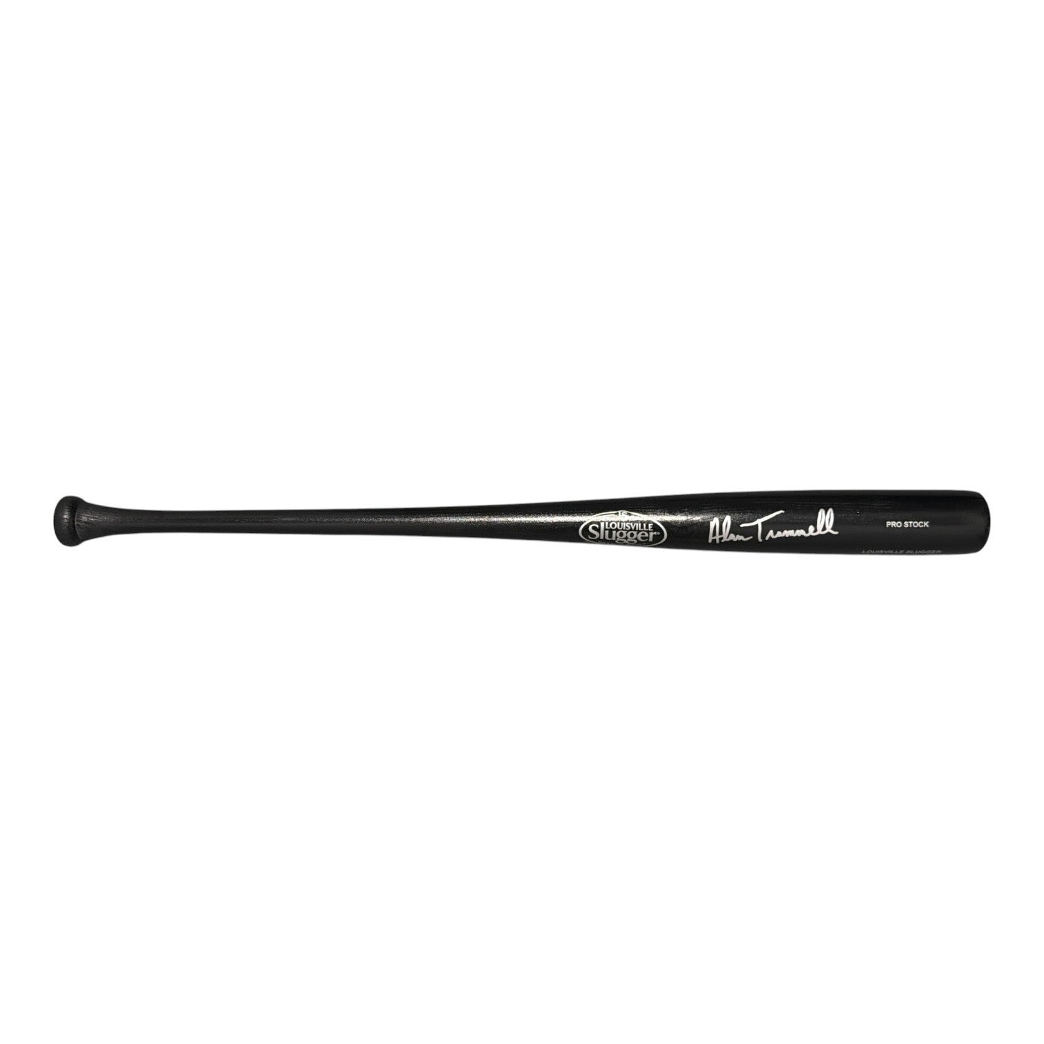 Alan Trammell Signed Autographed Louisville Slugger Black Bat JSA Witness COA2