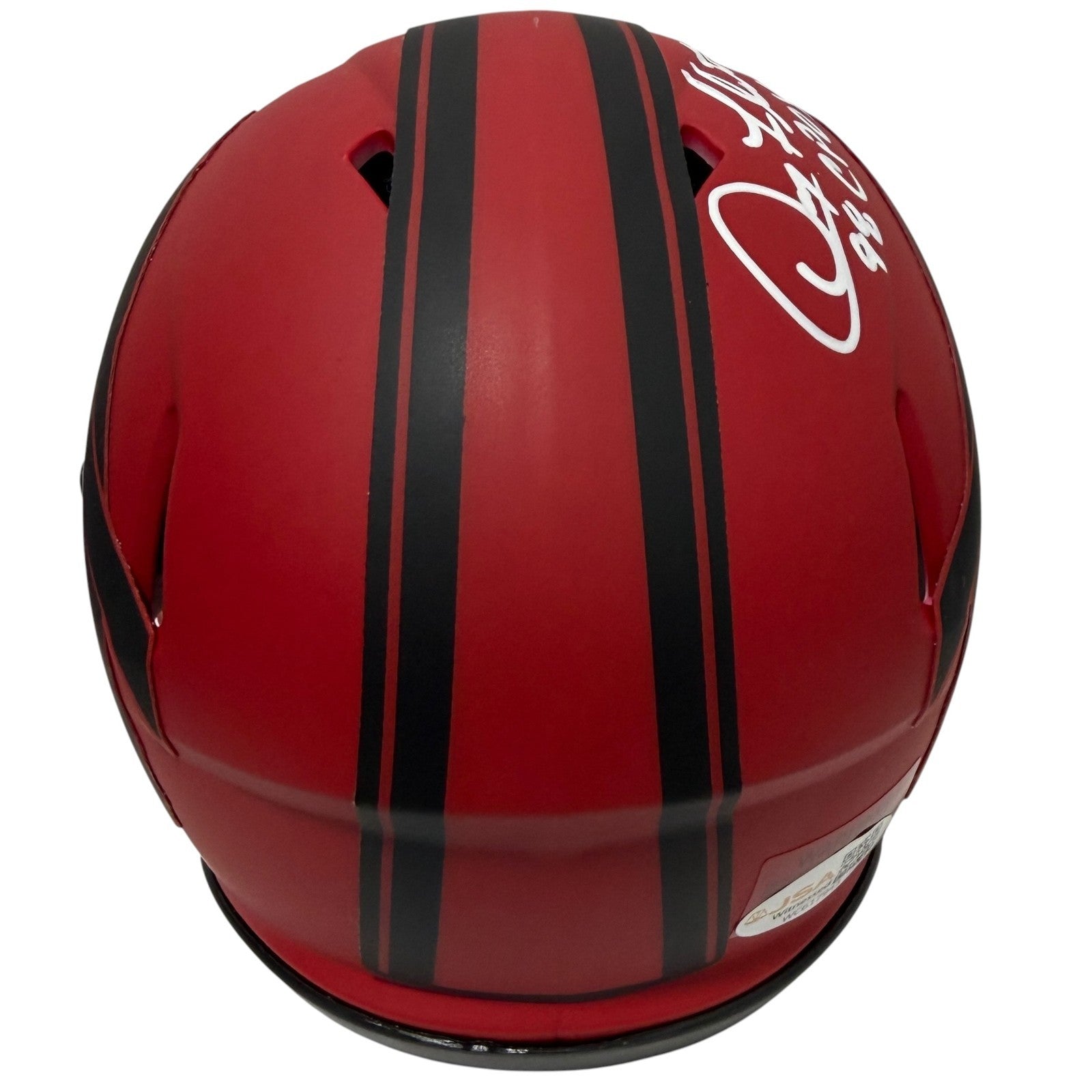 Doug Flutie Signed Buffalo Bills Rave Mini Helmet w/ 98 CPOY JSA Witness COA2