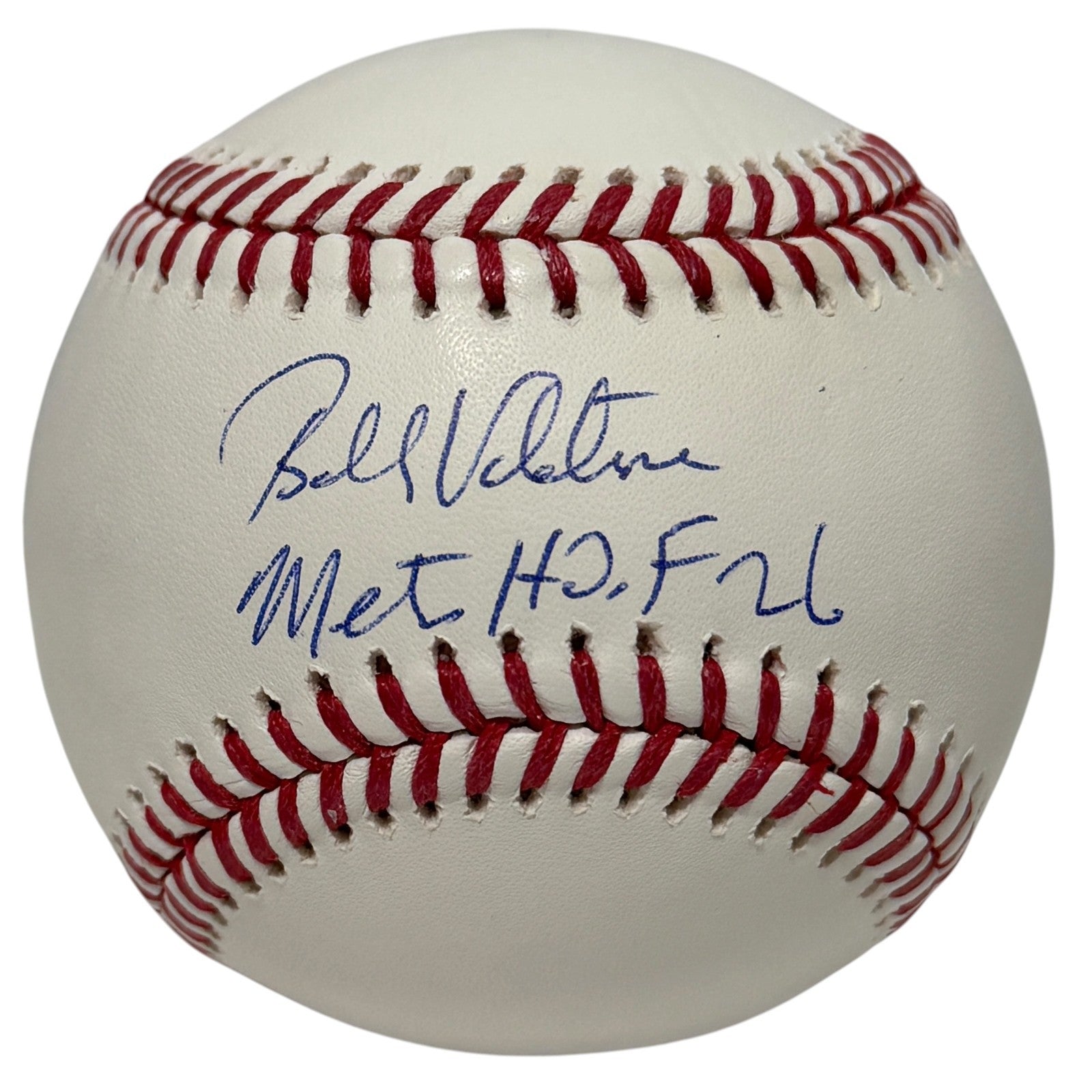 Bobby Valentine Signed Autographed ROMLB Baseball w/ Mets HOF 26 JSA Witness COA0