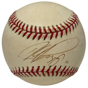 Mike Piazza Signed Rawlings National League Baseball New York Mets JSA COA A0