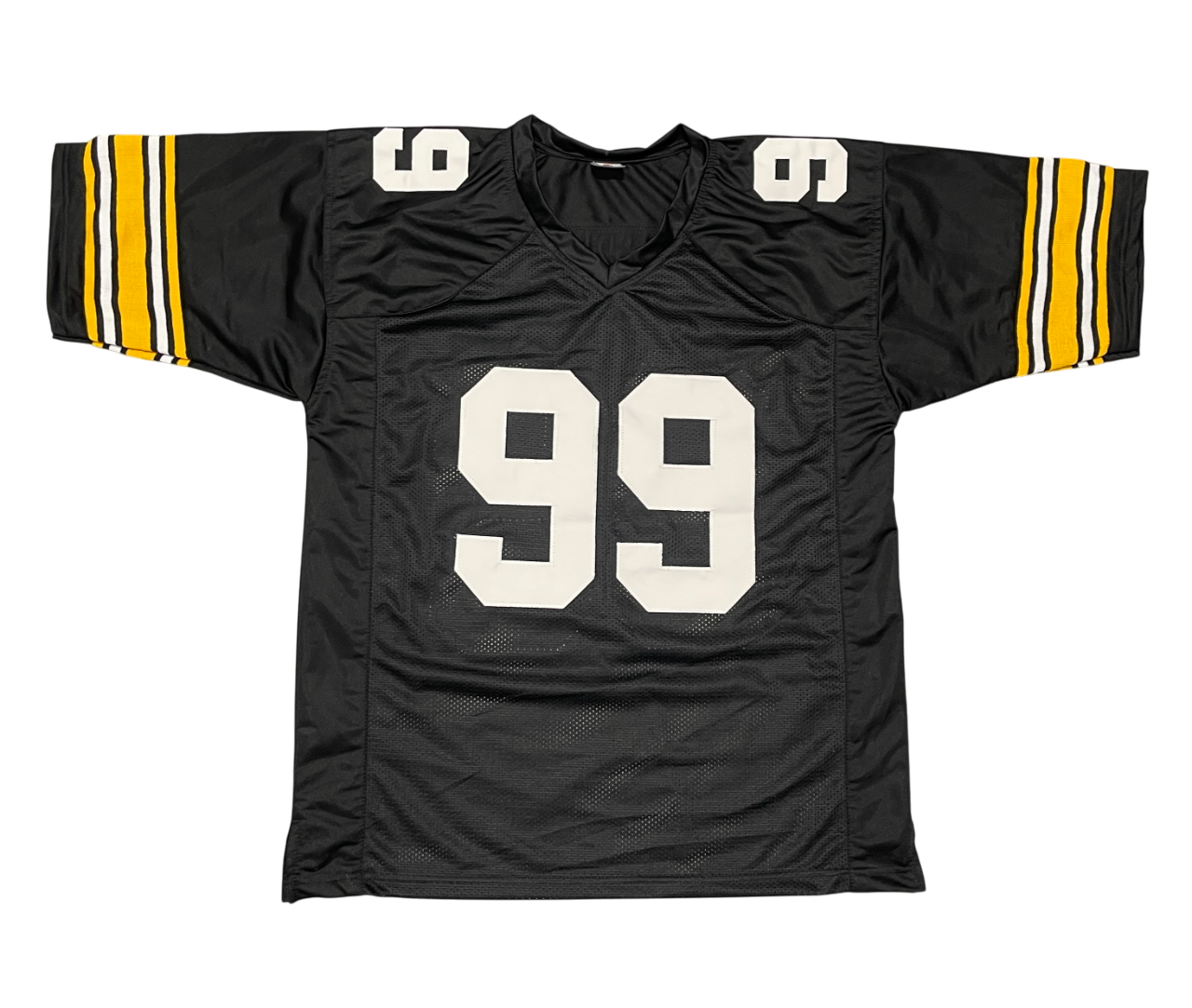 Levon Kirkland Signed Pittsburgh Steelers Custom Jersey Beckett Witness BAS COA2