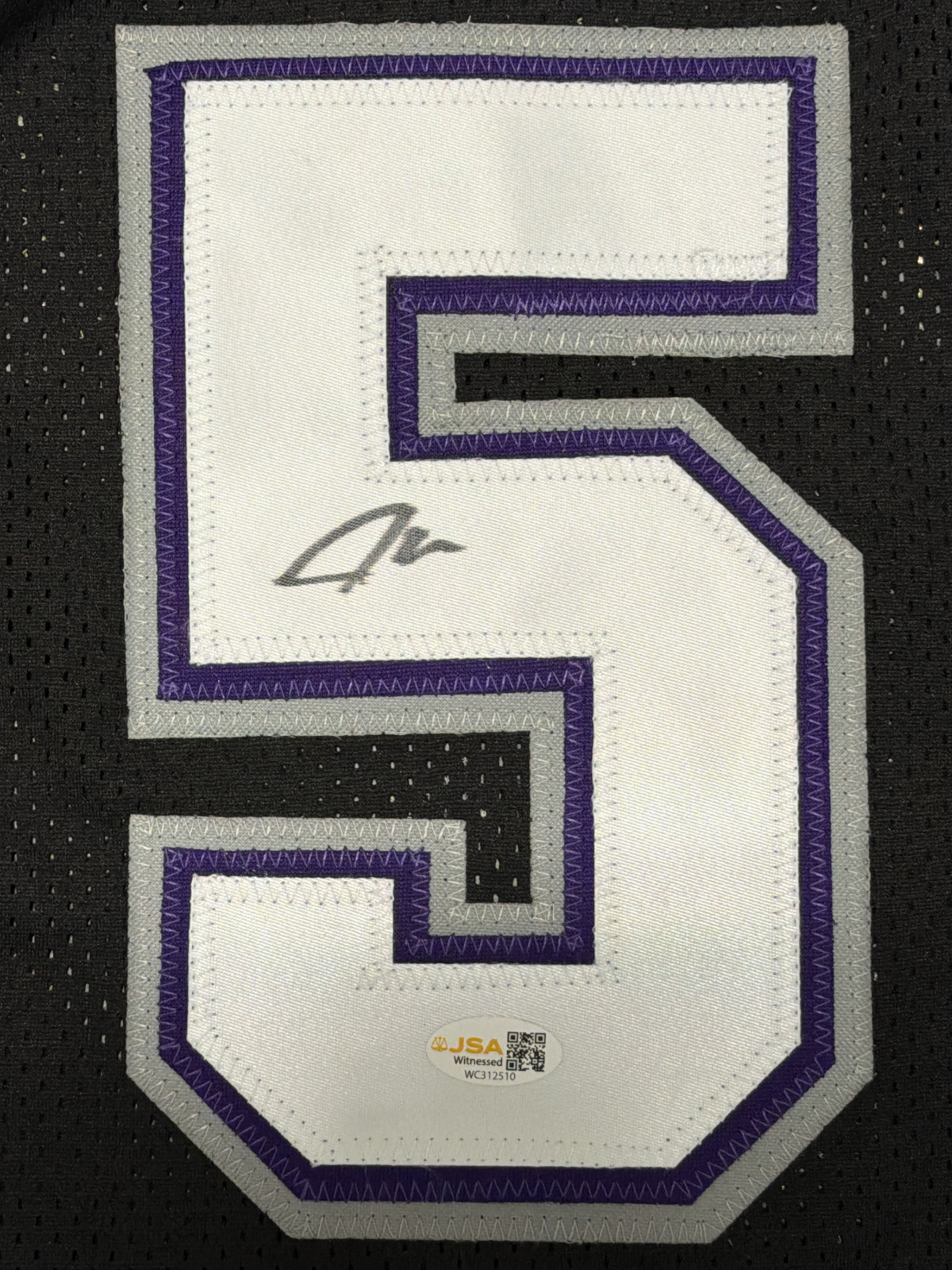 Jason Williams Signed Sacramento Kings Custom Jersey JSA Witness COA1