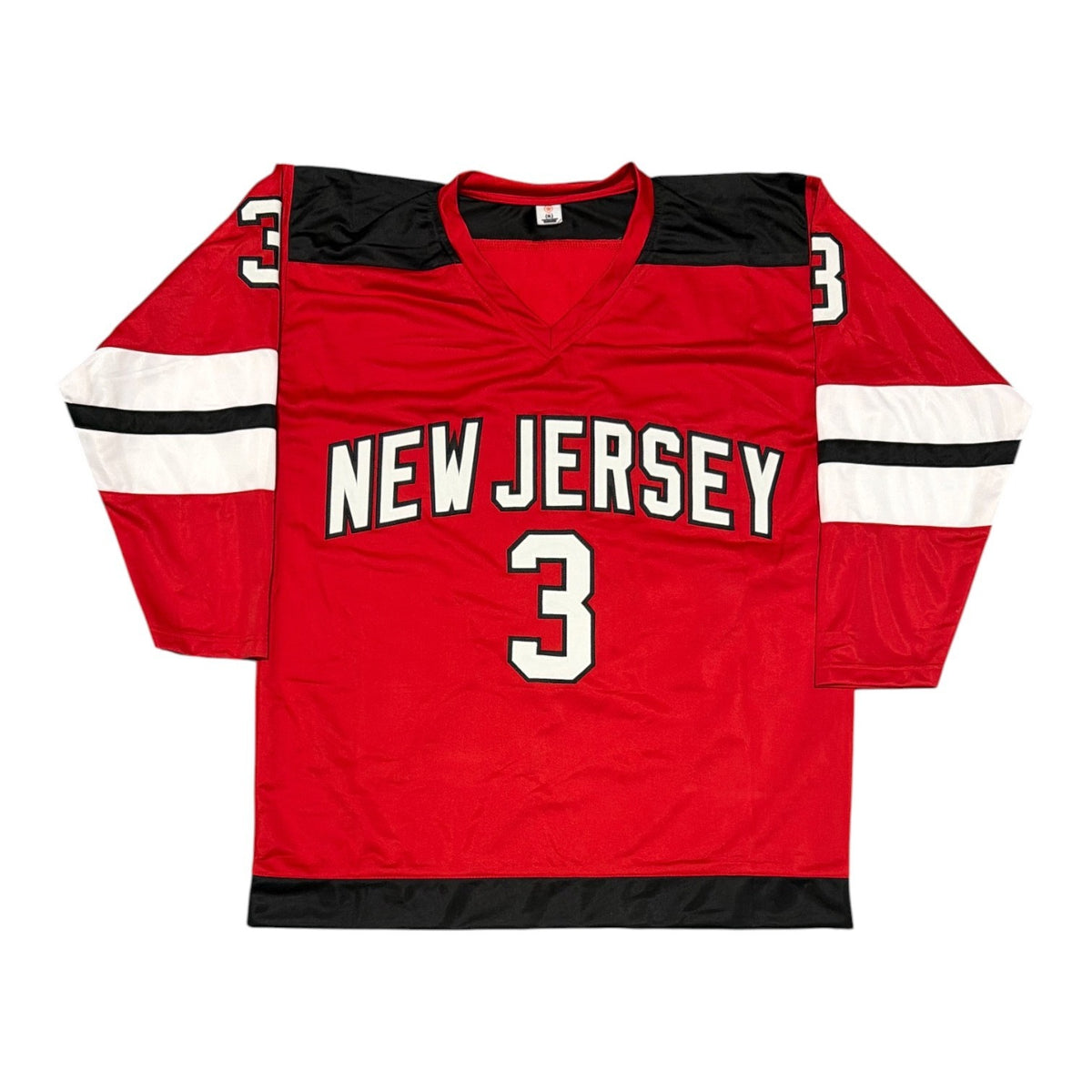 Ken Daneyko Signed New Jersey Devils Custom Jersey w/ 3x Cup JSA Witness COA2
