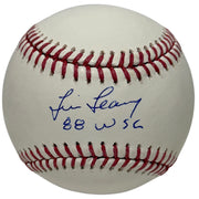 Tim Leary Signed Autographed ROMLB Baseball w/ 88 WSC JSA Witness COA Dodgers0