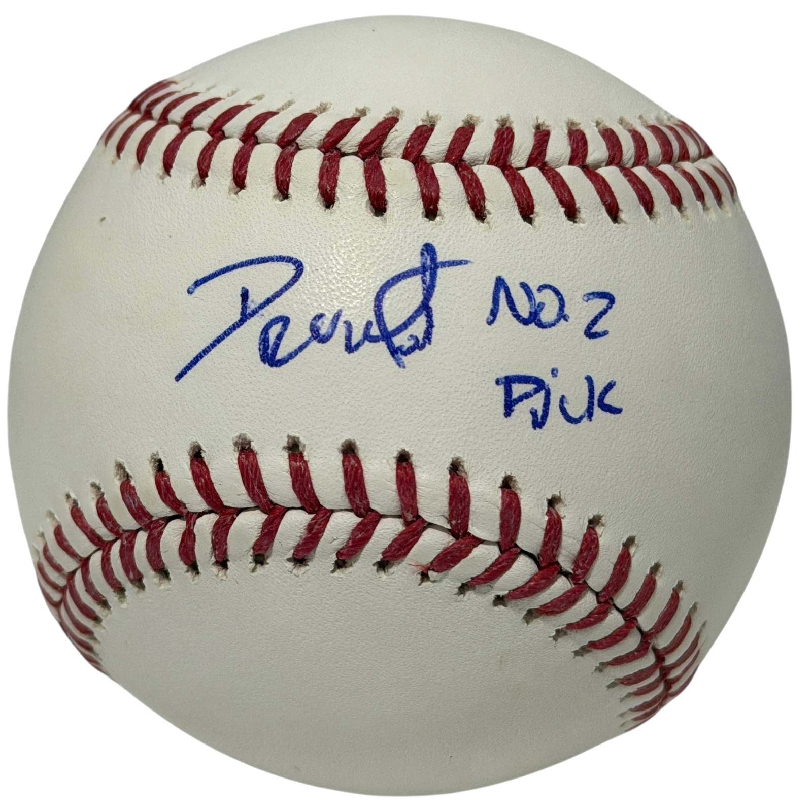 Druw Jones Signed ROMLB Baseball w/ No. 2 Pick JSA COA Arizona Diamondbacks0