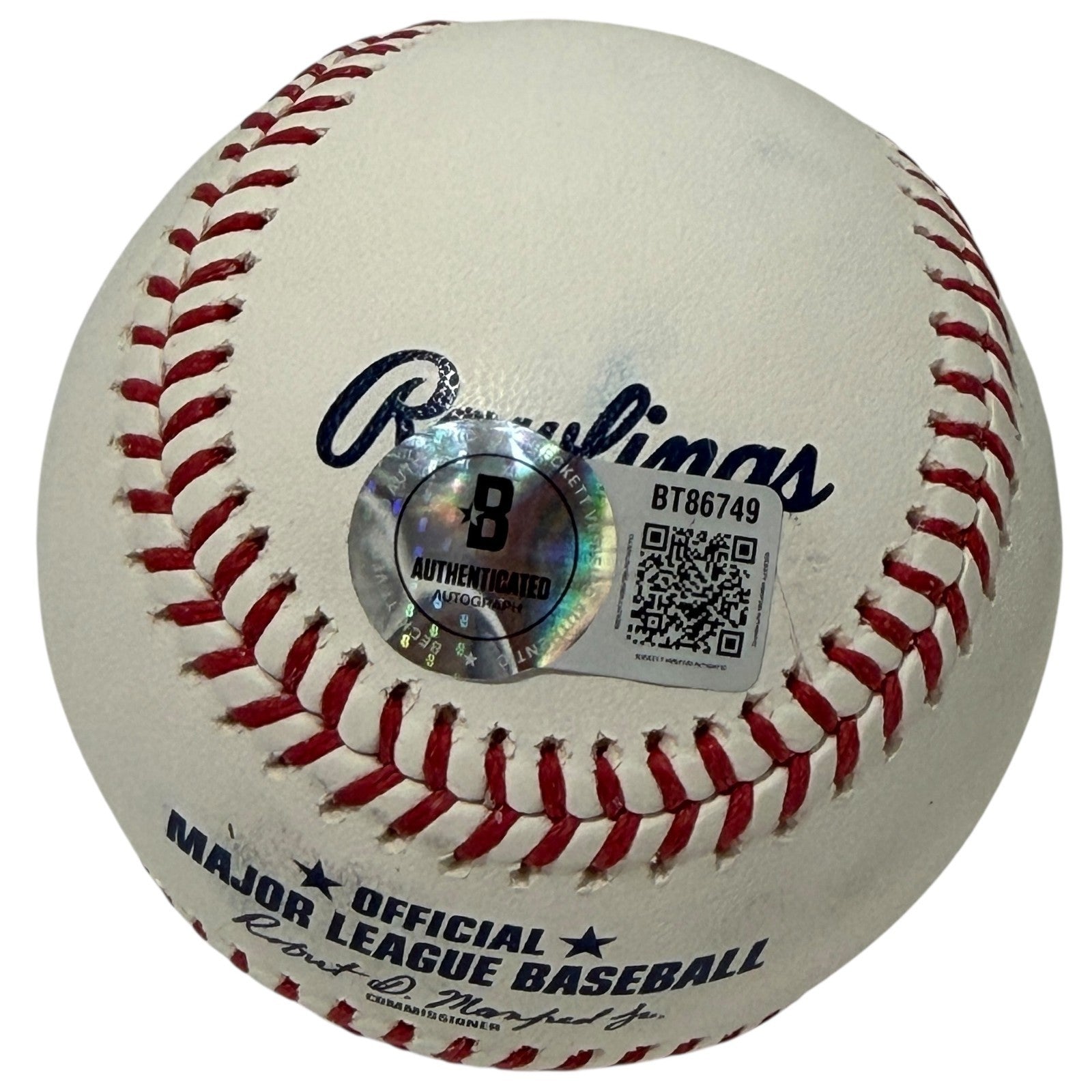 Rece Hinds Signed Autographed ROMLB Baseball Beckett BAS COA Cincinnati Reds1