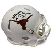 Ricky Williams Signed Texas Longhorns Speed Mini Helmet JSA Witness COA0