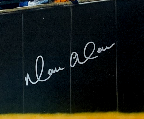 Moises Alou Signed Chicago Cubs 16x20 Photo Beckett Witness BAS COA #2 Bartman1