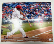 Maikel Franco Signed Auto Autographed 16x20 Photo LSCM COA HOLO PF Phillies0